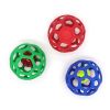 Dog toy hollow ball bite-resistant elastic rubber ball bell pet toy; Jingle Bell Toy Ball